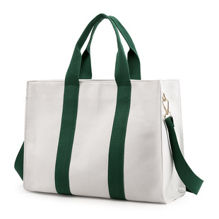 男女士a4文件手提公文包通勤加厚耐磨学校会议硬挺帆布袋礼品定制