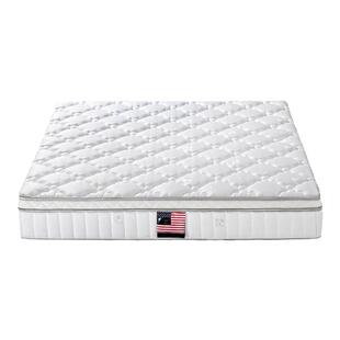 伊丽丝官方旗舰店乳胶床垫家用席梦思中老年护腰弹簧加硬床垫图尔