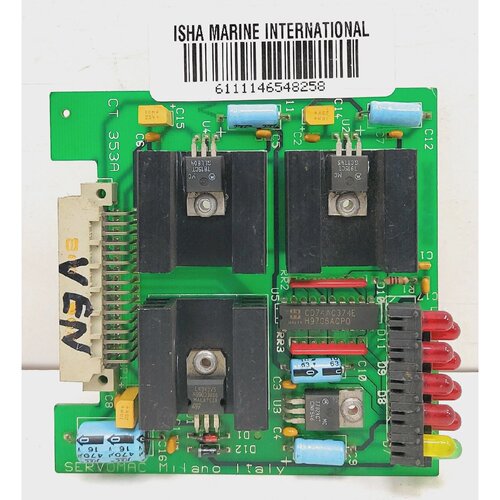 Servomac Milano CT 353A PCB Board