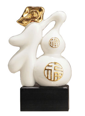 新中式玄关客厅柜福葫芦装饰摆件