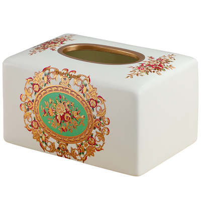 美式纸巾盒摆件简约客厅家用