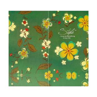 高颜值维多利亚本子牛皮纸笔记本梵高油画车线本复古小本子手帐网格横线