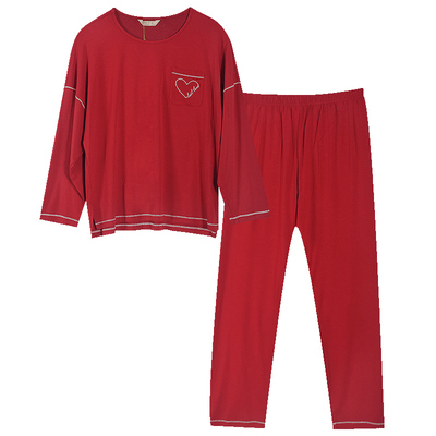 绮瑞女士莫代尔本命年红色家居服