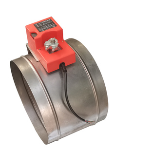 200电动蝶阀风管调节阀管道阀门开关止回阀排烟阀排风圆形300风阀