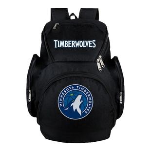 森林狼队篮球包大容量定制双肩包运动训练装备包学生书包nba背包