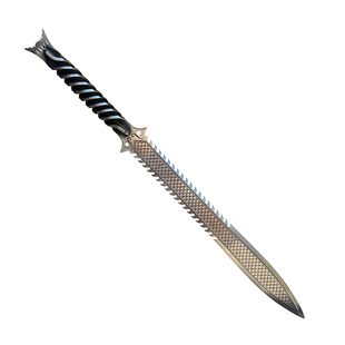 鱼肠剑鱼藏短剑一体剑户外高锰钢扭转龙鳞纹车载防身冷兵器未开刃