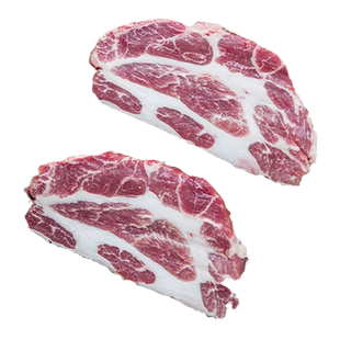 顺丰 5斤精选梅花肉新鲜生猪肉土猪肉精选去皮去骨冷冻前腿肉2斤