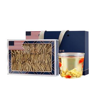 【自营】美国正品花旗参条进口西洋参段礼盒500g特级送礼领导高档