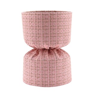 布艺一体式小香风圆形花束定型片鲜花包装纸材料花店花艺包花布料