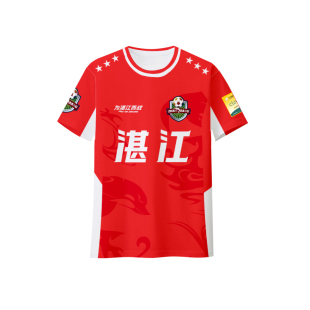 2026粤超联赛广东广州佛山深圳东莞湛江队速干短袖T恤衫男女半袖