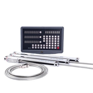 镗床光栅尺数显套装三尺一表三轴铣床电子尺数显表裸机上门安装