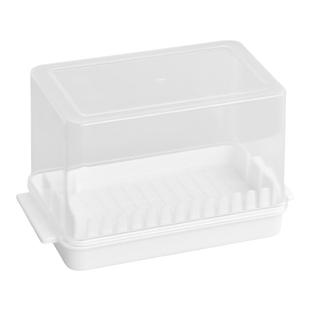 日式安佳黄油切割盒豆腐牛油切块冰箱带盖奶酪芝士储存保鲜收纳盒