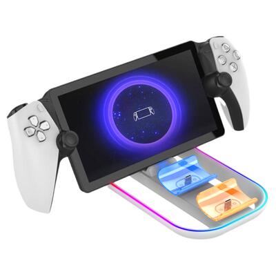 PS5串流主机手柄双座充电器
