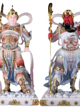 关公伽蓝珈蓝韦陀菩萨装饰摆件