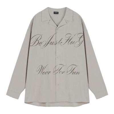 BJHG美式休闲长袖衬衫