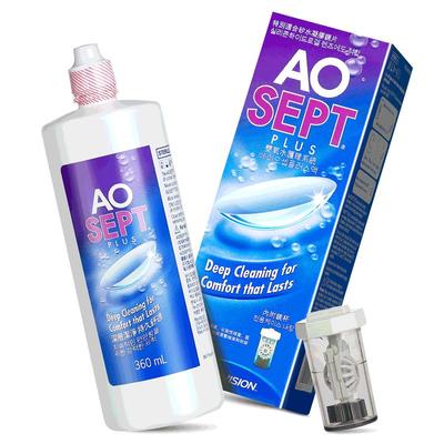 爱尔康视康蓝澈双氧水护理液480ml*2角膜镜alcon含双氧杯