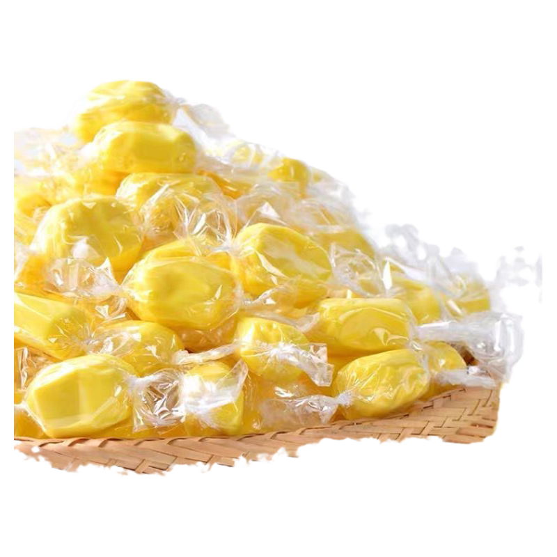 全店选3件送50包零食】榴莲糖泰国风味榴莲味奶糖果网红零食