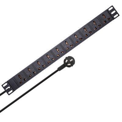 2345678位万用孔防雷包邮pdu机柜