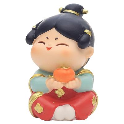 唐仕女唐小圆摆件新年礼物少女心