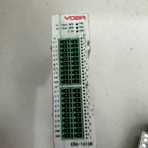 溢价-YOBA ER6-1616N 数字量I/O模块，16输入16