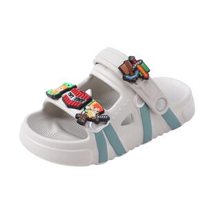 我的世界男童凉鞋儿童拖鞋夏2026新款防滑软底男孩外穿中大童沙滩