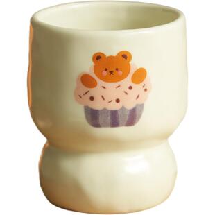 本来不该有ins风可爱陶瓷喝水杯个性卡通小众马克杯家用早餐杯女