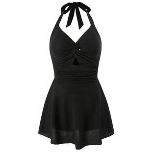 agliondy大码泳衣女士2026新款高级感微胖女孩遮肉显瘦胖mm泡温泉