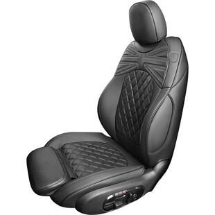 适用宝马mini座套全包迷你cooper专用座椅套四季皮革坐垫装饰改装