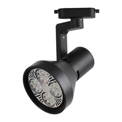 射灯店铺服装店超亮par30轨道灯led射灯商用导轨式节能二线轨道灯