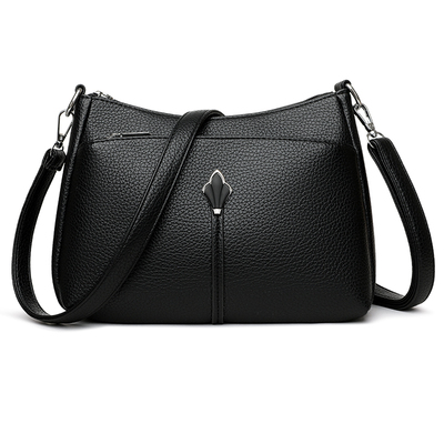 专柜正品真皮女包2025新款斜挎包女款包包大容量单肩包妈妈手提包
