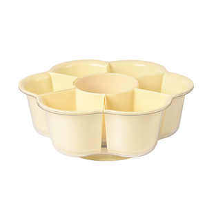 旋转火锅配菜盘家用分格蔬菜拼盘厨房备菜盘家用塑料洗菜盆沥水篮