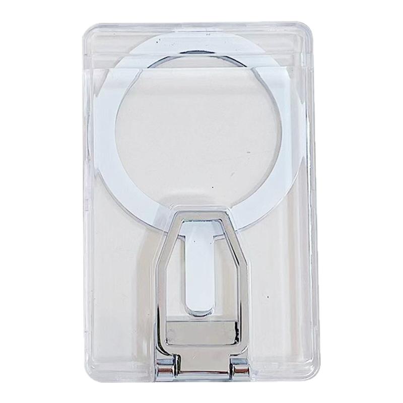 强磁透明卡套磁吸卡包支架适用苹果iPhone16ProMagSafe手机壳装卡可插银行卡15身份证14装卡17门禁卡卡夹