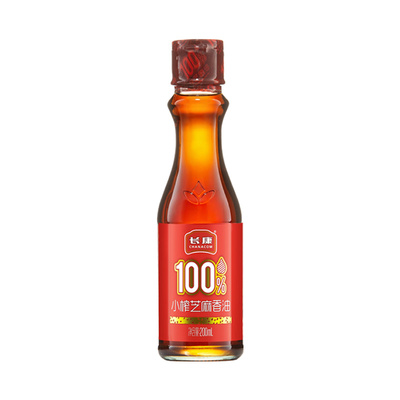 长康芝麻油瓶装烹饪200ml