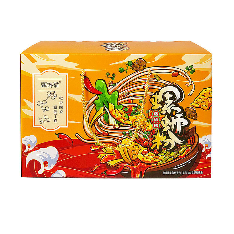 欢螺猫广西螺蛳粉微辣礼盒