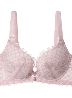 华歌尔Wacoal PS机能聚拢提托侧收副乳蕾丝文胸内衣女WB37C6