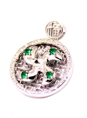 diy时来运转蜜蜡蓝珀镶嵌空托