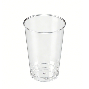 航空杯一次性硬加厚耐高温杯子食品级塑料太空杯家用水杯商用茶杯