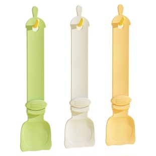 猫咪喂食器猫条挤压神器宠物流质零食调羹肉泥猫粮喂食勺长柄勺子