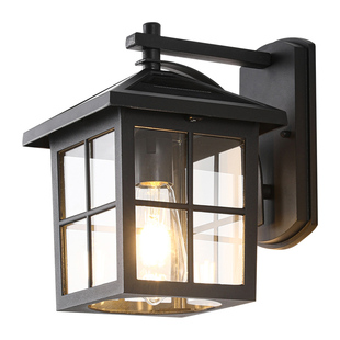 太阳能户外壁灯室外防水阳台复古中式别墅露台庭院大门新款外墙灯