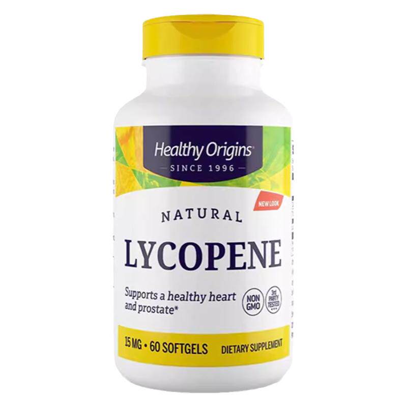 保税天然番茄红素Lycopene 15mg60粒前列健康美国Healthy Origins