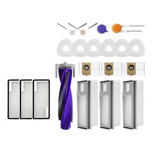 适配云鲸扫地机器人配件J4/J5滚刷过滤网清洁液边刷拖抹布集尘袋