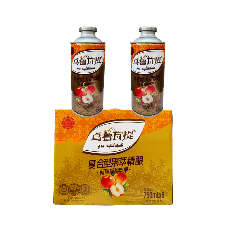 乌鲁瓦提果萃精酿啤酒蟠桃苹果75