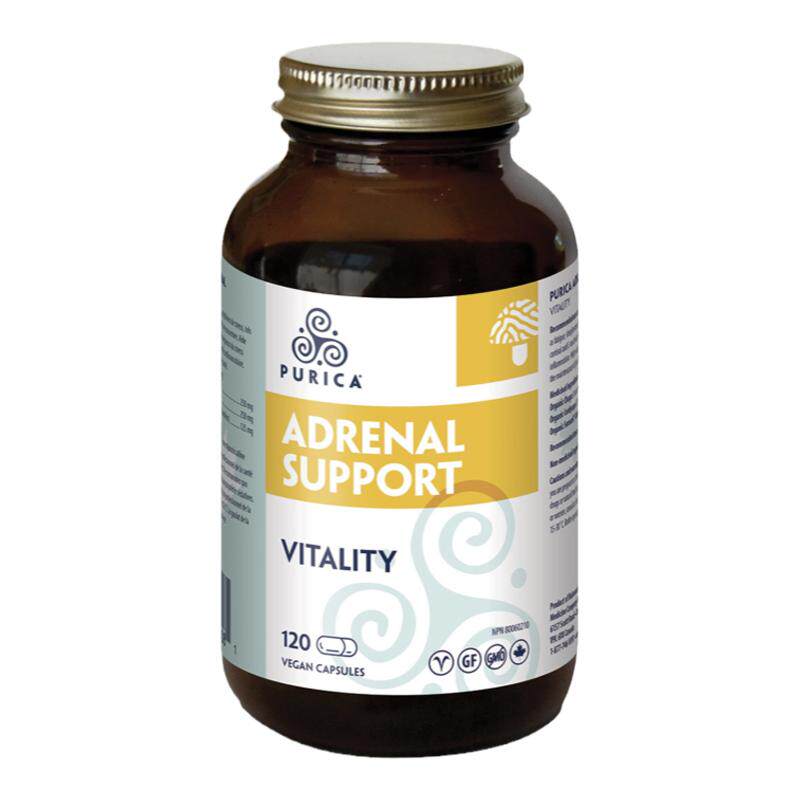 加拿大Purica Adrenal Support 肾上腺支持 DHEA 白燁茸 虫草醉茄