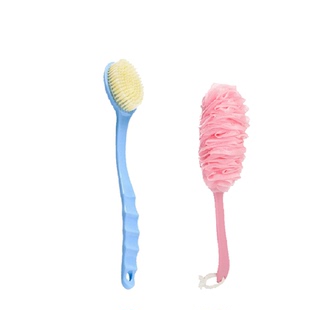 包邮搓澡浴刷浴擦长柄软毛洗澡刷搓澡巾沐浴球强力后背沐浴刷子