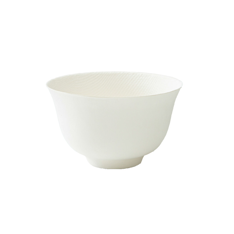 一次性冰激凌杯纸浆网红茶碗冰淇淋杯可降解手握栗子杯打包甜品碗