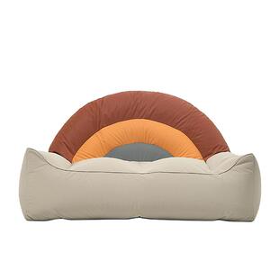 读书角沙发布置家庭儿童阅读区懒人沙发客厅卧室单人阳台休闲躺椅