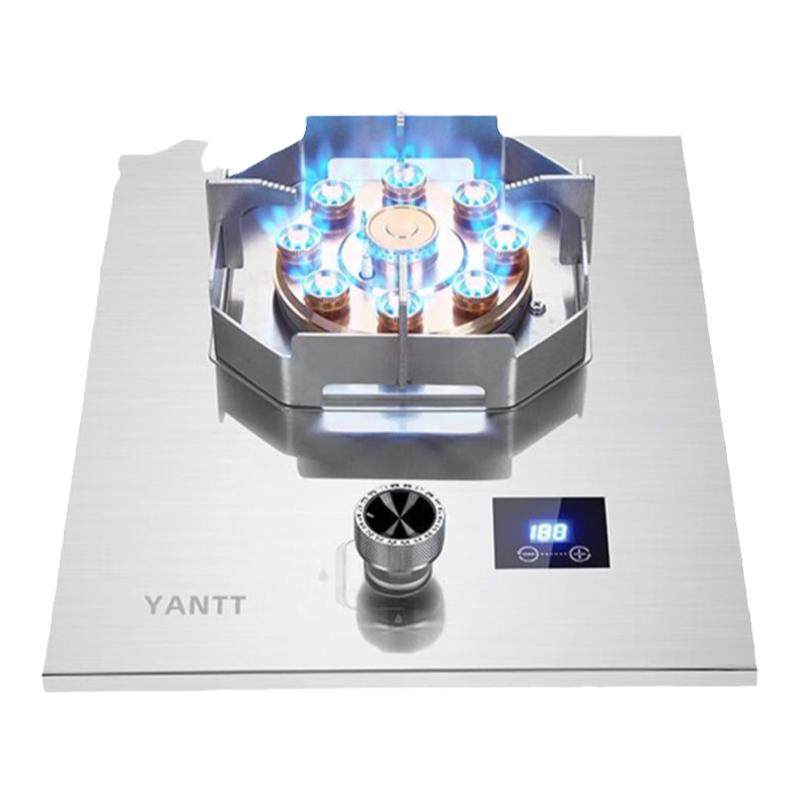 YANTT熄火保护燃气灶定时铜火盖