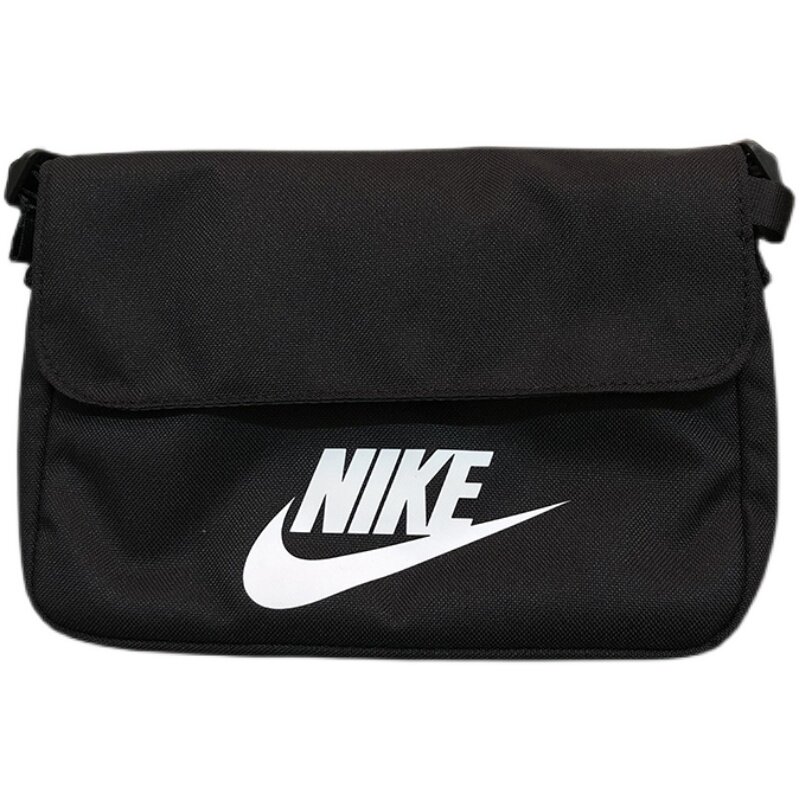 NIKE耐克单肩包女包夏季新款斜挎包小包邮差包拎包男包简约CW9300
