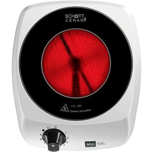 米技生活电陶炉Miji 900W家用煮茶烧水泡茶小型围炉煮茶非电磁炉