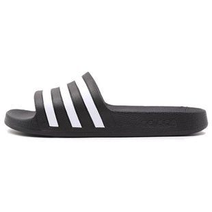 Adidas阿迪达斯拖鞋男款官方旗舰正品新款夏季外穿沙滩凉鞋一字拖